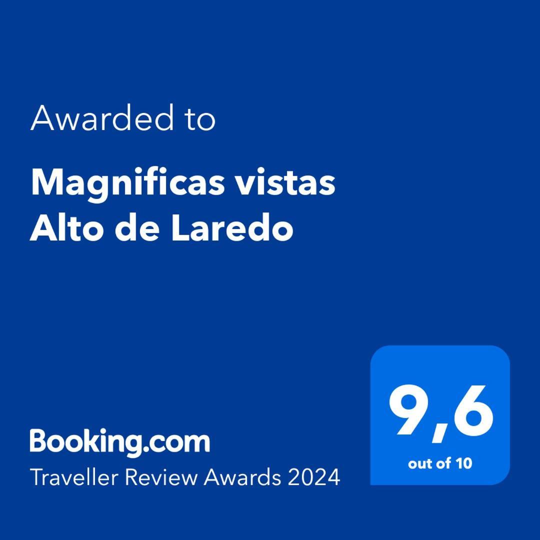 Magnificas Vistas Alto De Laredo Villa Luaran gambar